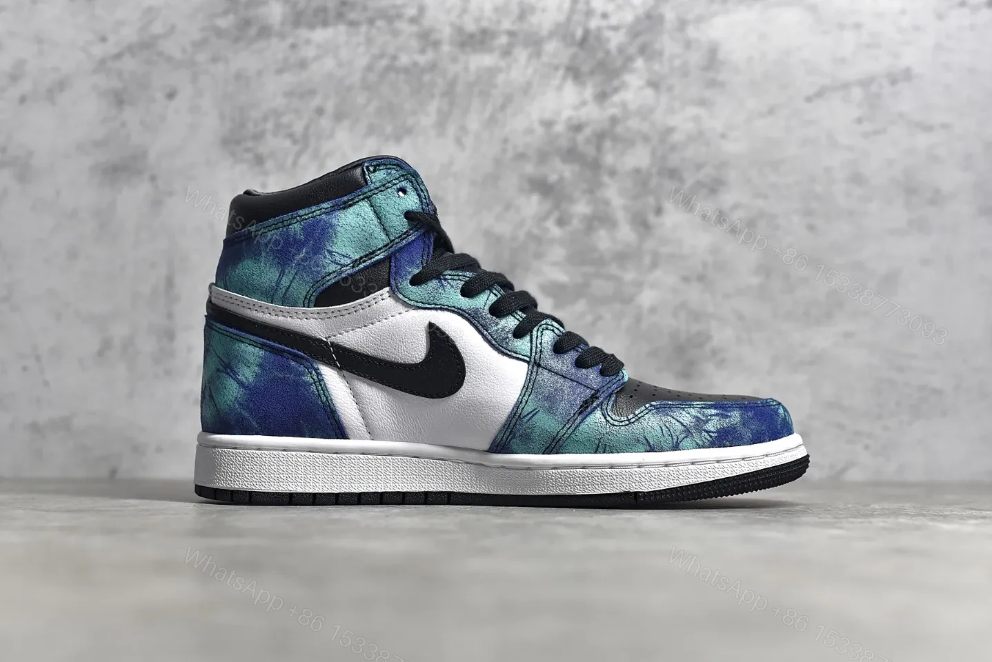 View 3 of Air Jordan 1 Retro High Tie Dye Reps