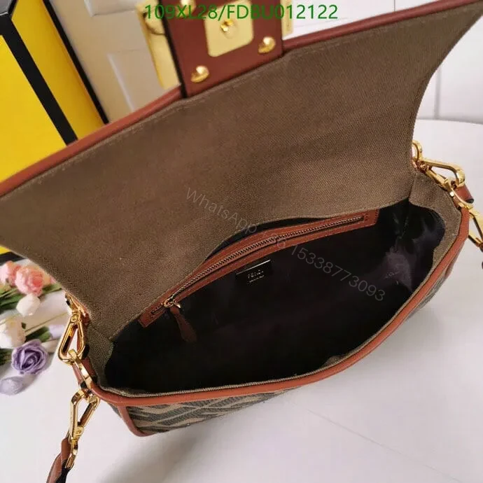 View 10 of Fendi Knockoff Baguette Bag in Premium Canvas BG41895