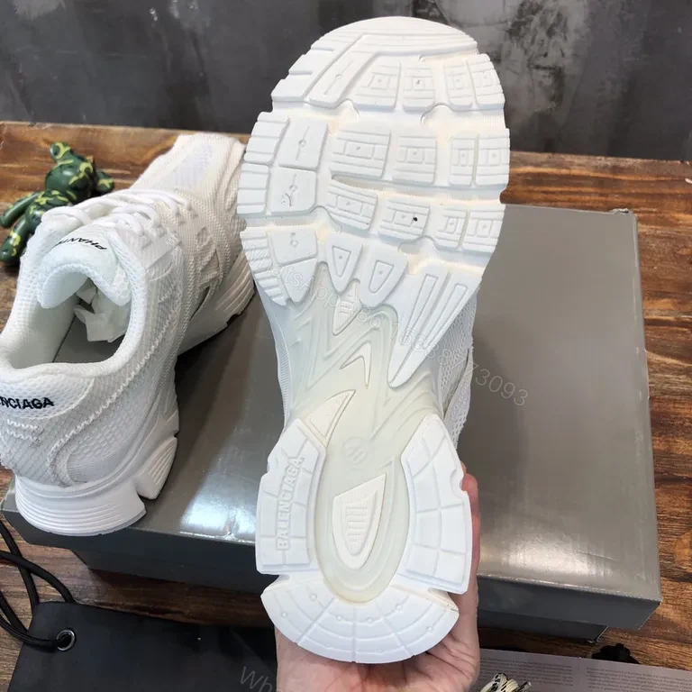 View 2 of Balanced Phantom White Sneakers: Luxury All-Day Comfort