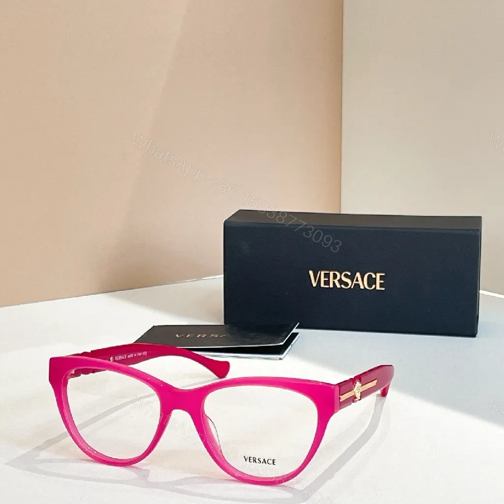 View 4 of Chic Black Acetate Round-Rectangle Eyewear with Gold Accents