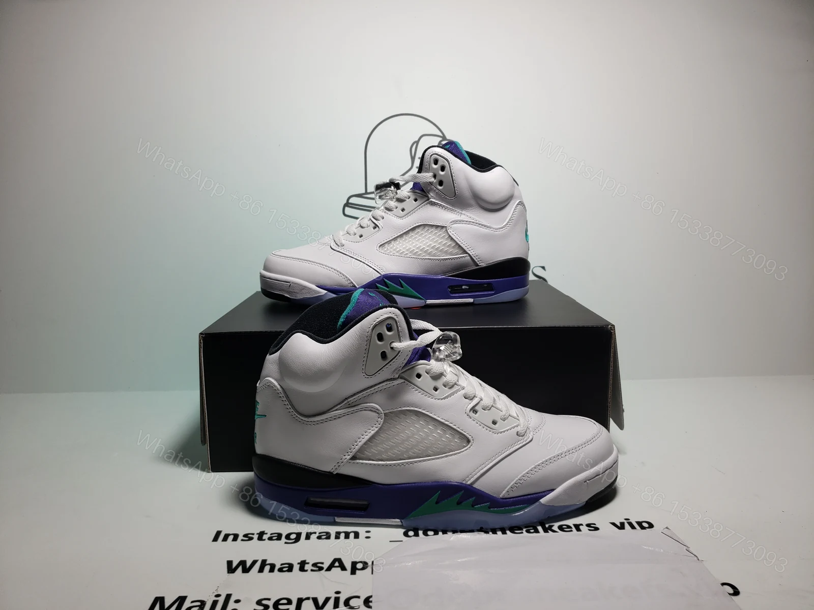 View 12 of Air Jordan 5 Retro 'Grape' 2025 HQ7978-100