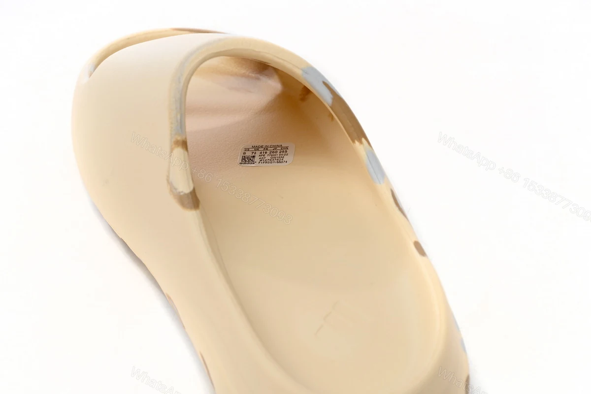 View 5 of adidas Yeezy Slide Enflame Oil Painting White Yellow GW1932