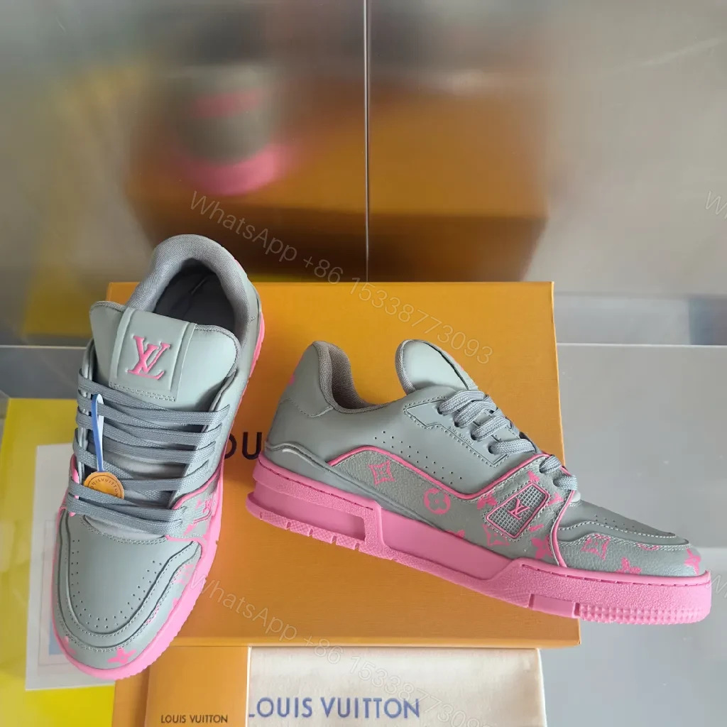 View 4 of Grey-Lilac High-Top Sneakers with Lux Texture & Comfort