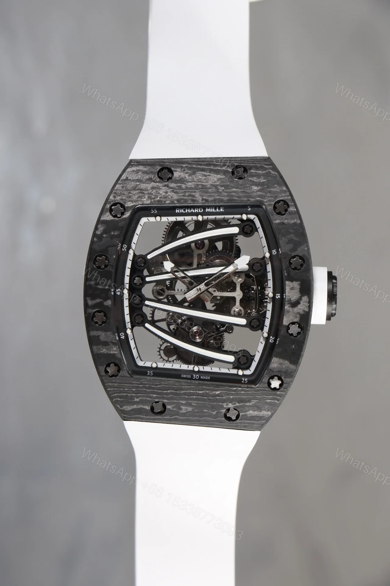 Richard Mille RM59-01 Green Lizard Tourbillon TPT Carbon Fiber Edition RM59-01-GREEN-LIZARD-TPT-TOURBILLON — view 1