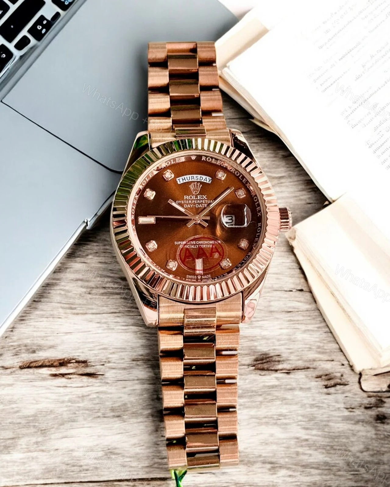 View 3 of ROLEX ORIGINAL PREMIUM WATCH FOR MEN