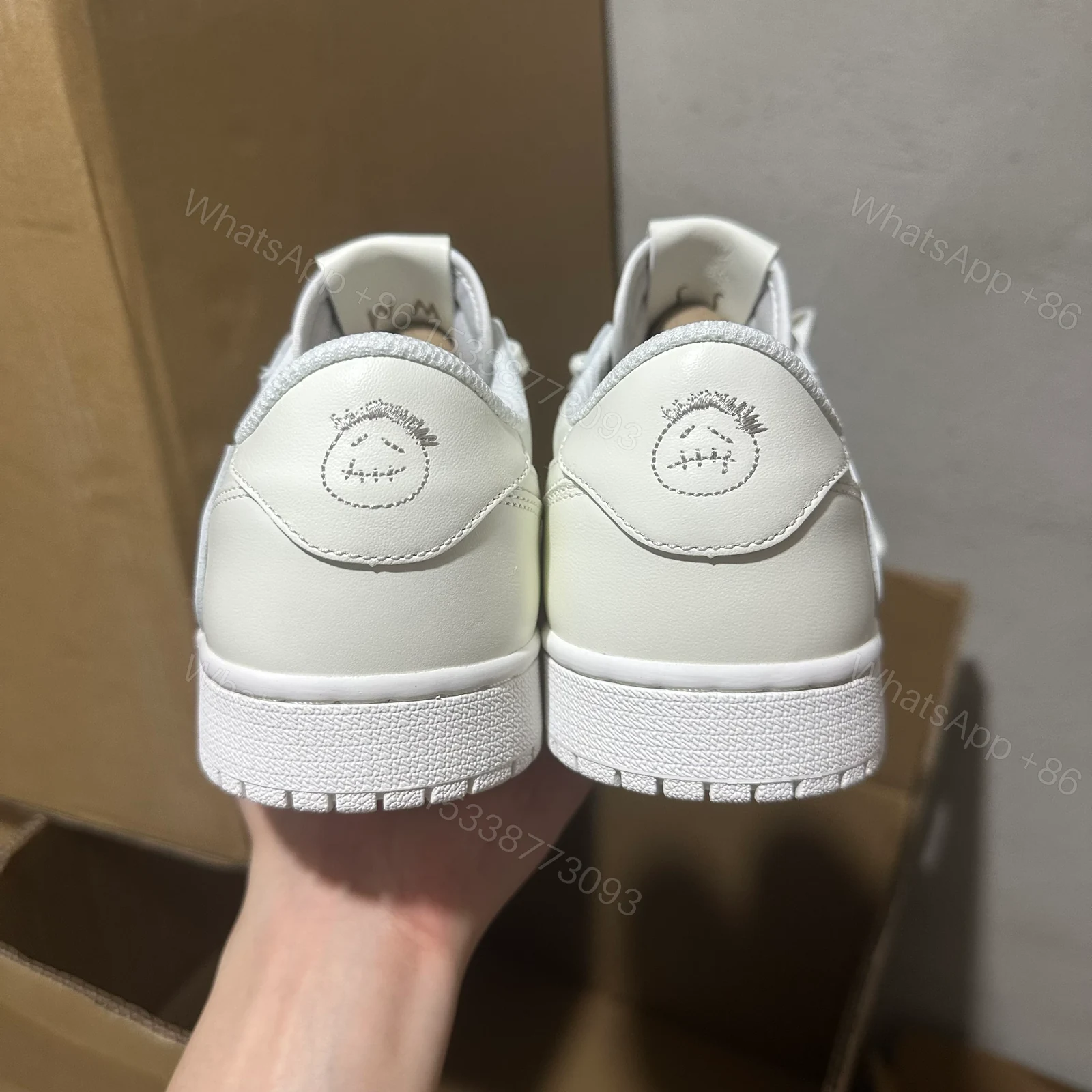 View 11 of Jordan 1 Retro Low OG SP Travis Scott Michael Rubin White Party (Friends and Family)