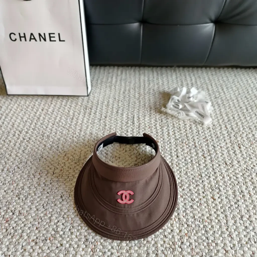 View 10 of Chocolate Brown Visor Cap: Sculpted Silhouette, All-Day Luxury