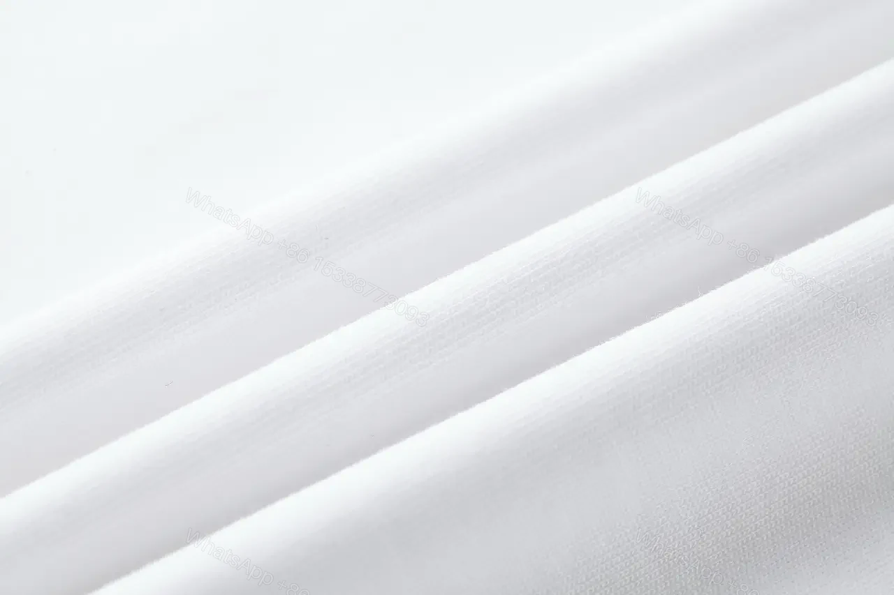 View 4 of White Cotton Minimalist Tee — Dior Paris Logo, Modern Silhouette