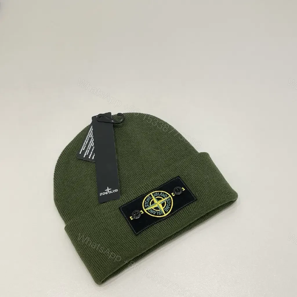 View 9 of Premium Knit Beanie: Luxury Stone Island-Inspired Streetwear