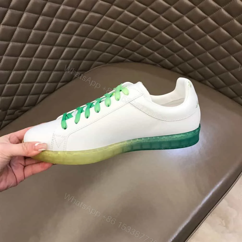 View 5 of Louis Vuitton Luxembourg Samothrace Trainers In Jaune – LSVT274