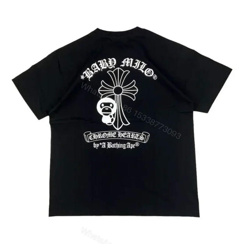 BAPE x Chrome Hearts Baby Milo T-shirt Black — view 2