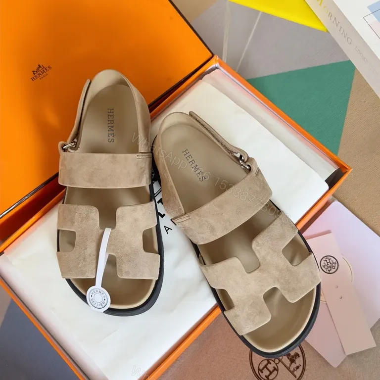 View 3 of Elegant Suede Sandals: Architected Comfort for All-Day Style