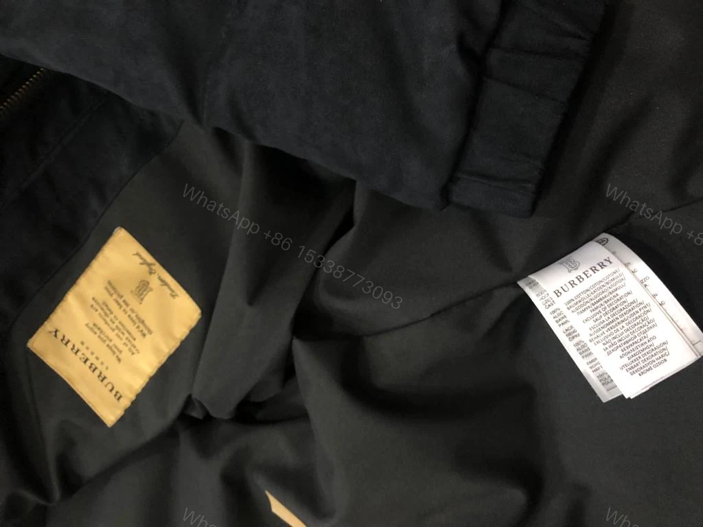 View 5 of FIRST COPY BURBERRY IMPORTED PUFFERS SUEDE JACKET