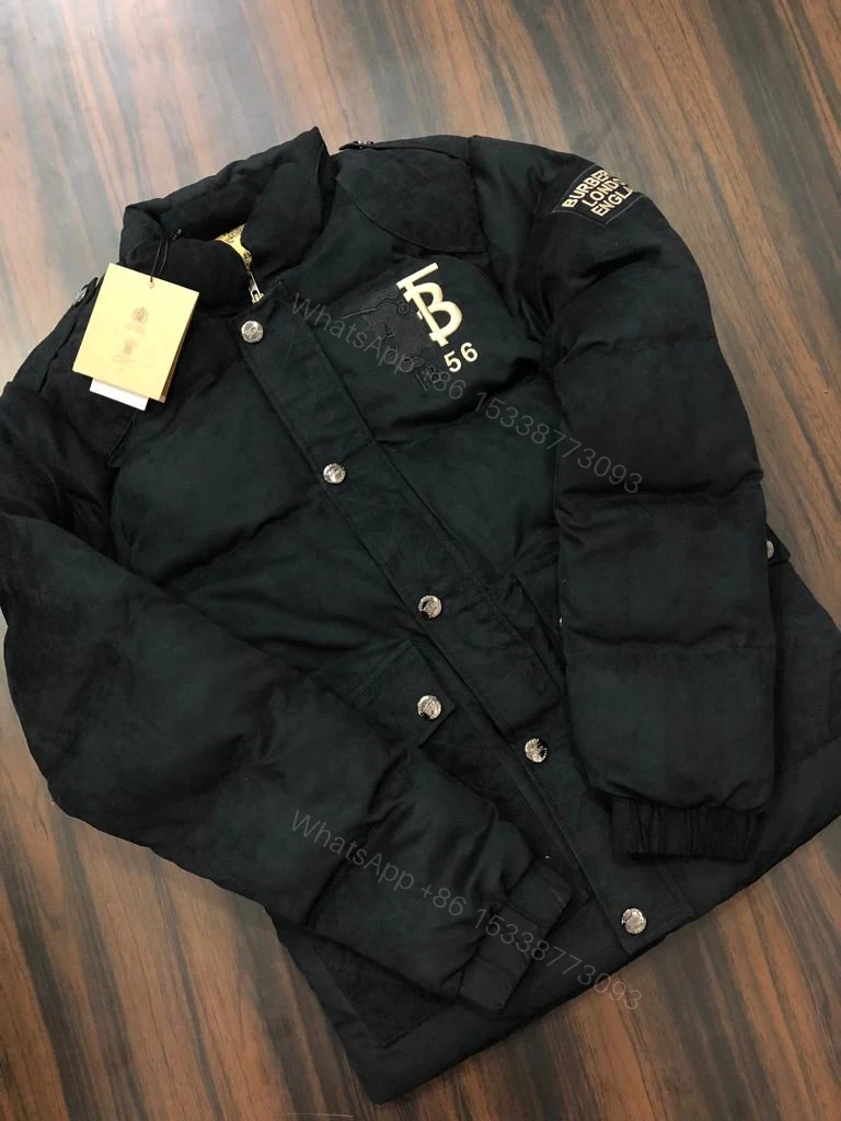 View 2 of FIRST COPY BURBERRY IMPORTED PUFFERS SUEDE JACKET