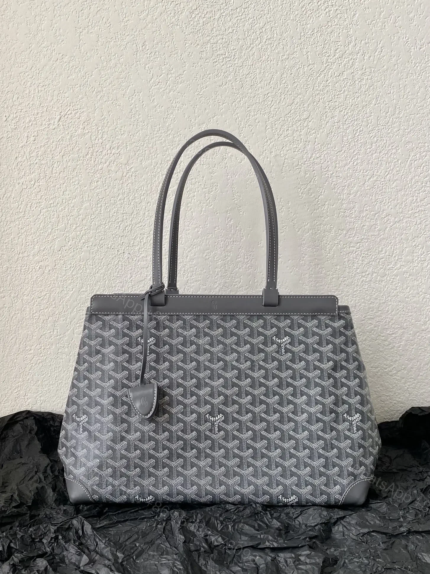 View 3 of GOYARD Autre Marque Goyard Belchasse PM Tote Bag PVC Leather