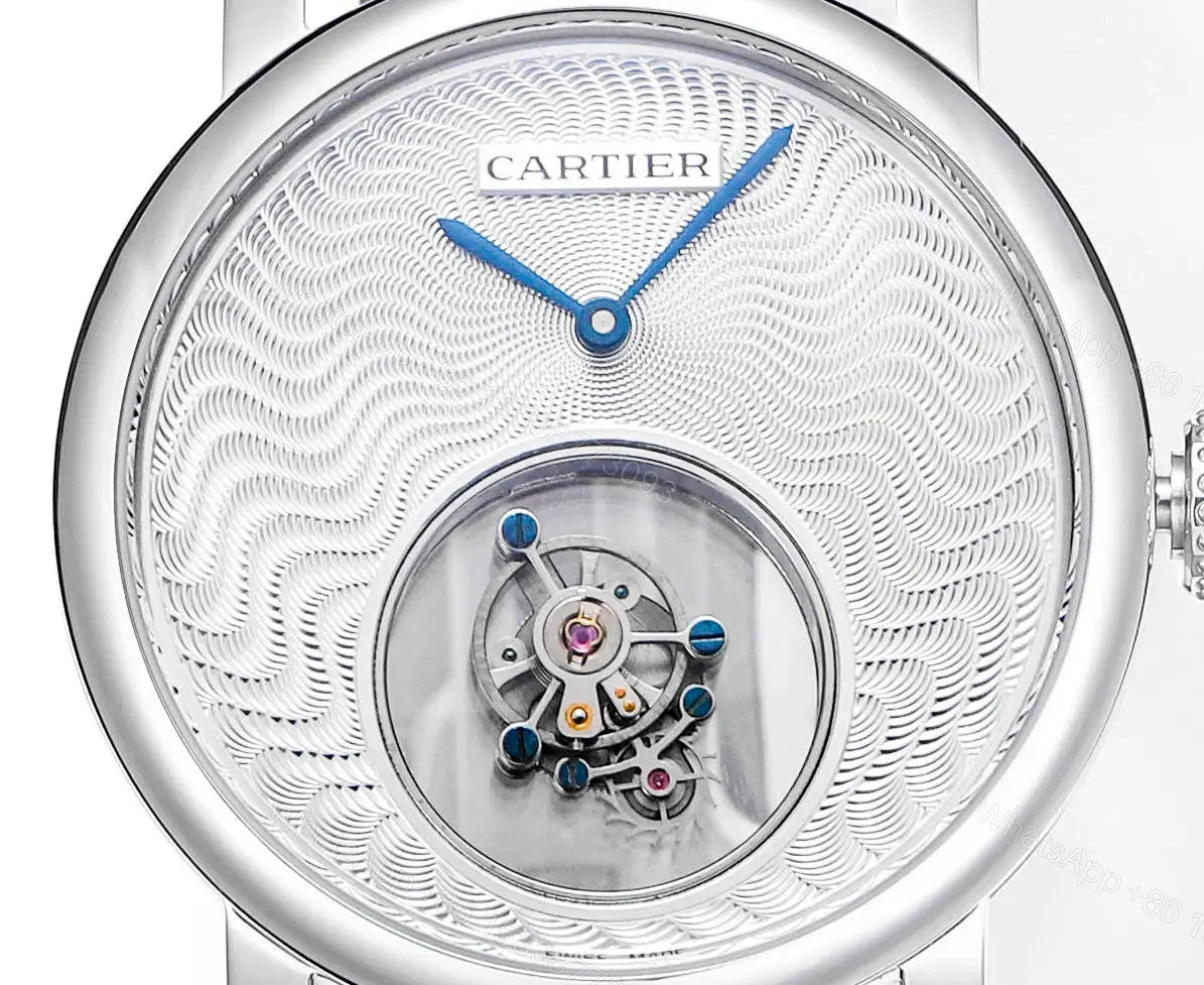 Cartier Rotonde Double Tourbillon 45mm Leather Strap Premium Edition CARTIER-ROTONDE-TB-45 — view 1