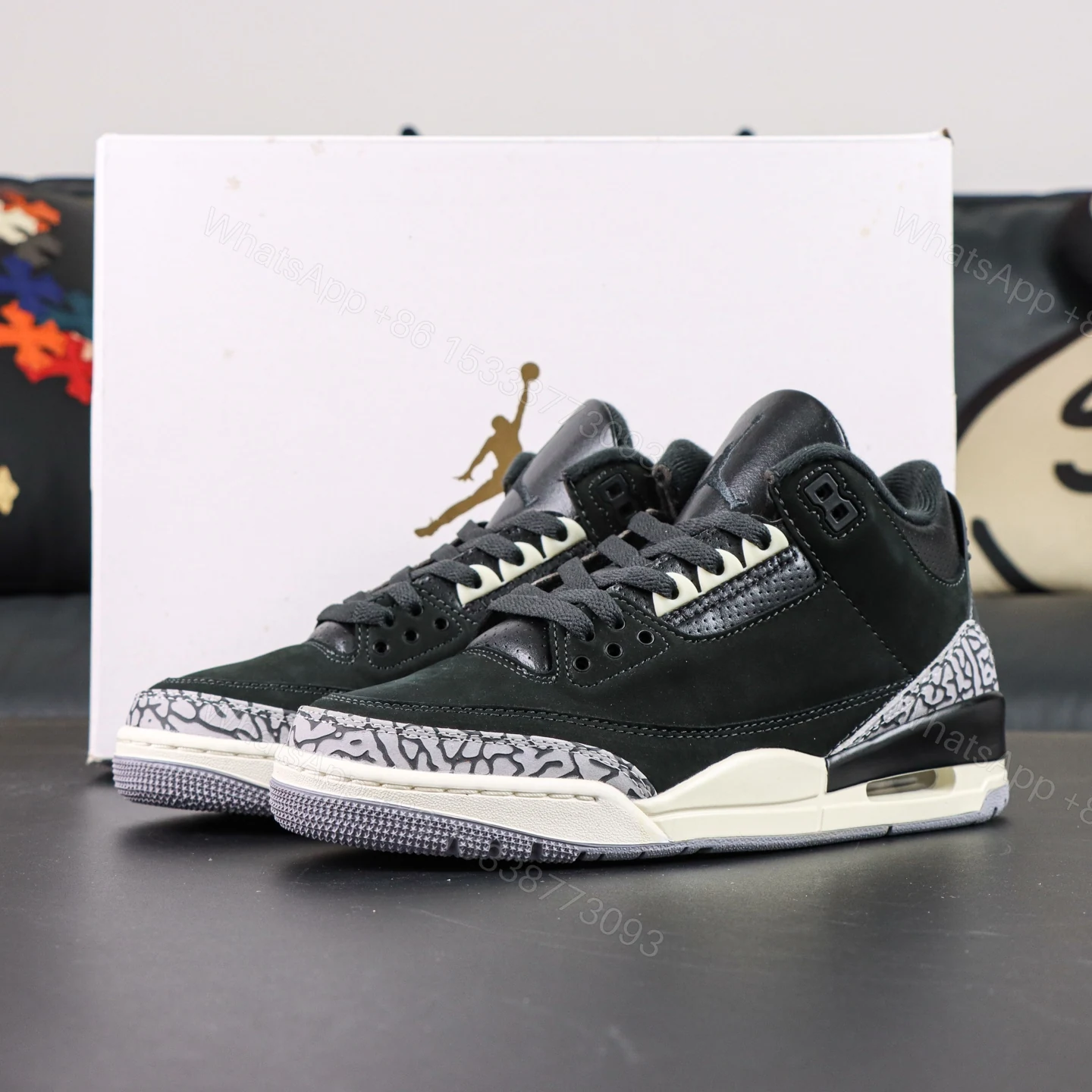 Air Jordan 3 Off Noir Reps — view 1