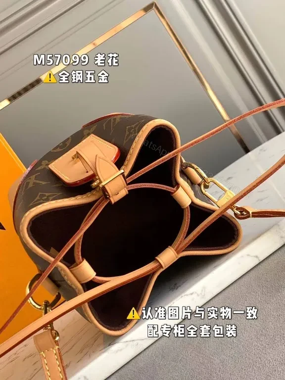 View 5 of Monogram Heritage Bucket Bag: Timeless Luxury Tote
