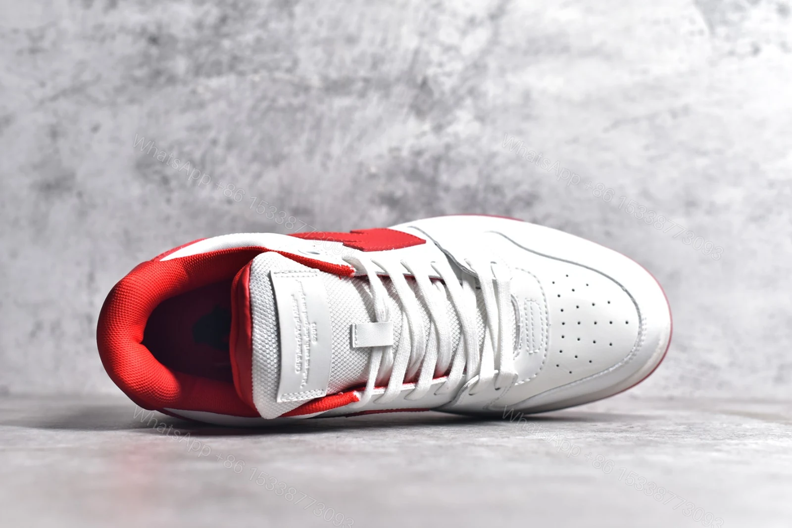 View 7 of OFF-WHITE Out Of Office White Red