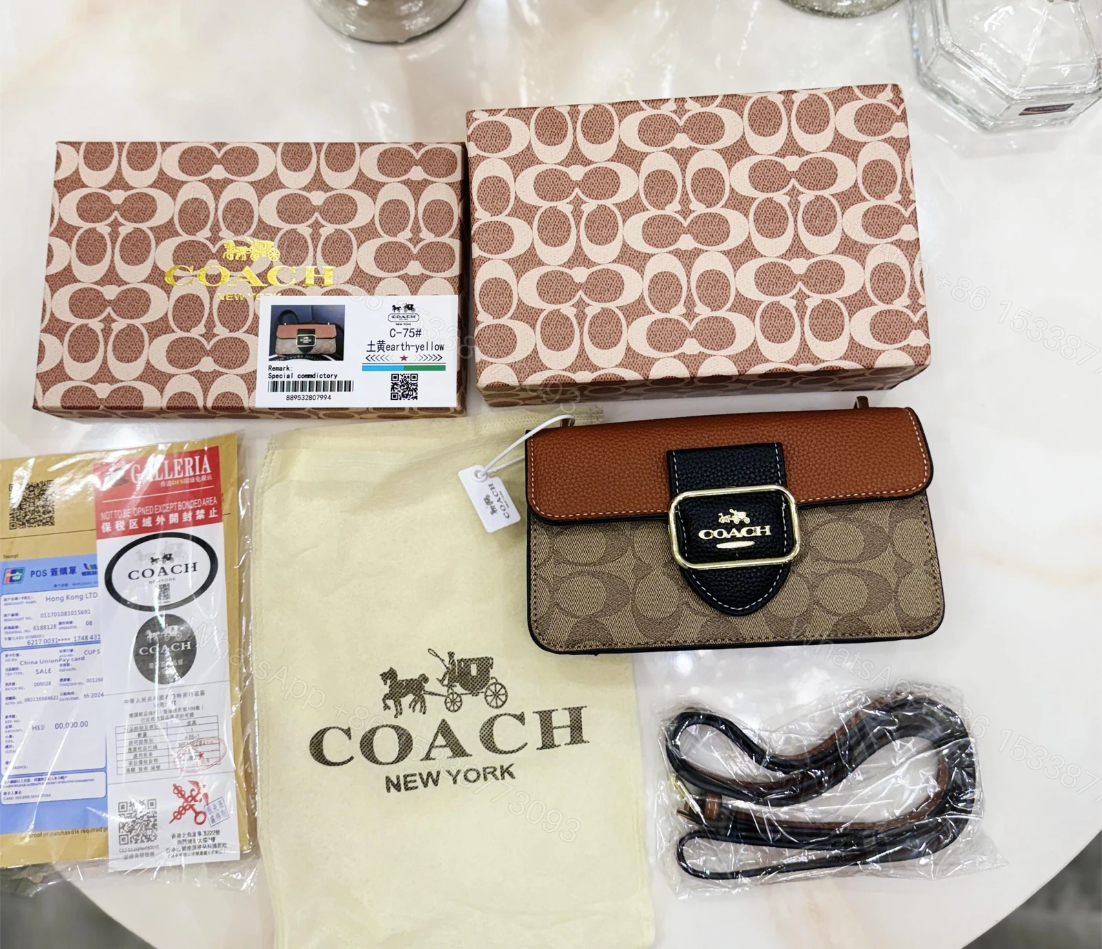 View 5 of First Copy Coach Morgan Bag – Classic Elegance
