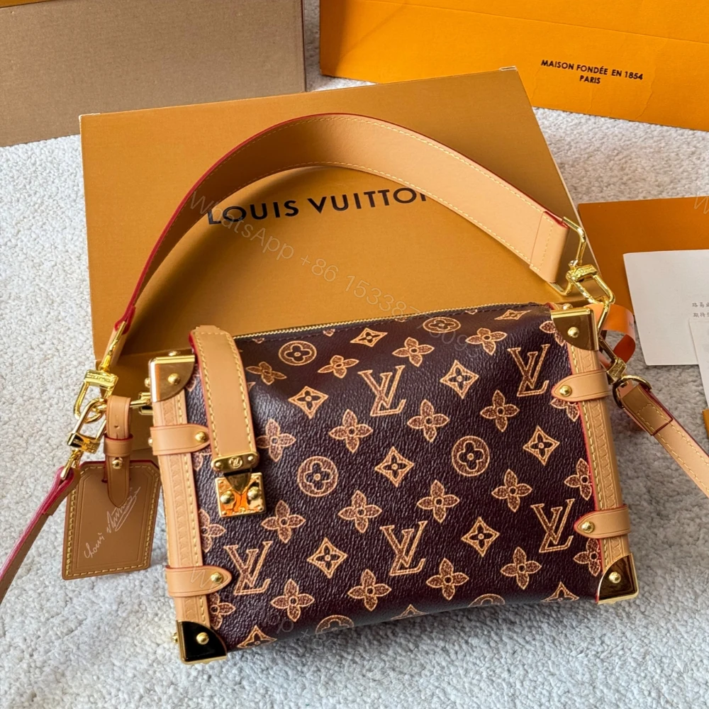 View 3 of Louis Vuitton Side Trunk MM Monogram Origine 23Cm M27516
