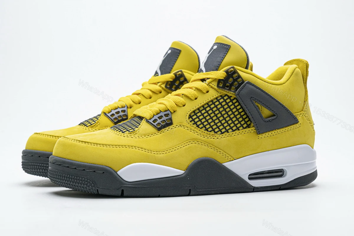 View 2 of Air Jordan 4 Retro Lightning 314254-702 (2006)