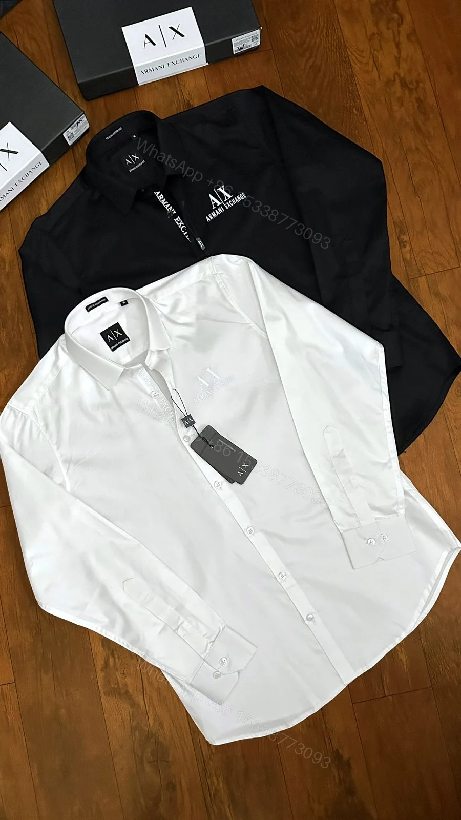 First Copy Armani Exchange Premium Cotton Shirts — view 1