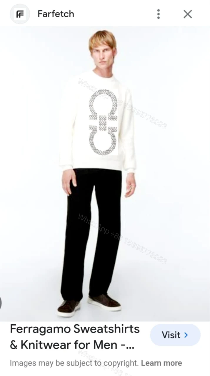 View 4 of FIRST COPY FERRAGAMO IMPORTED WOOL SWEATERS