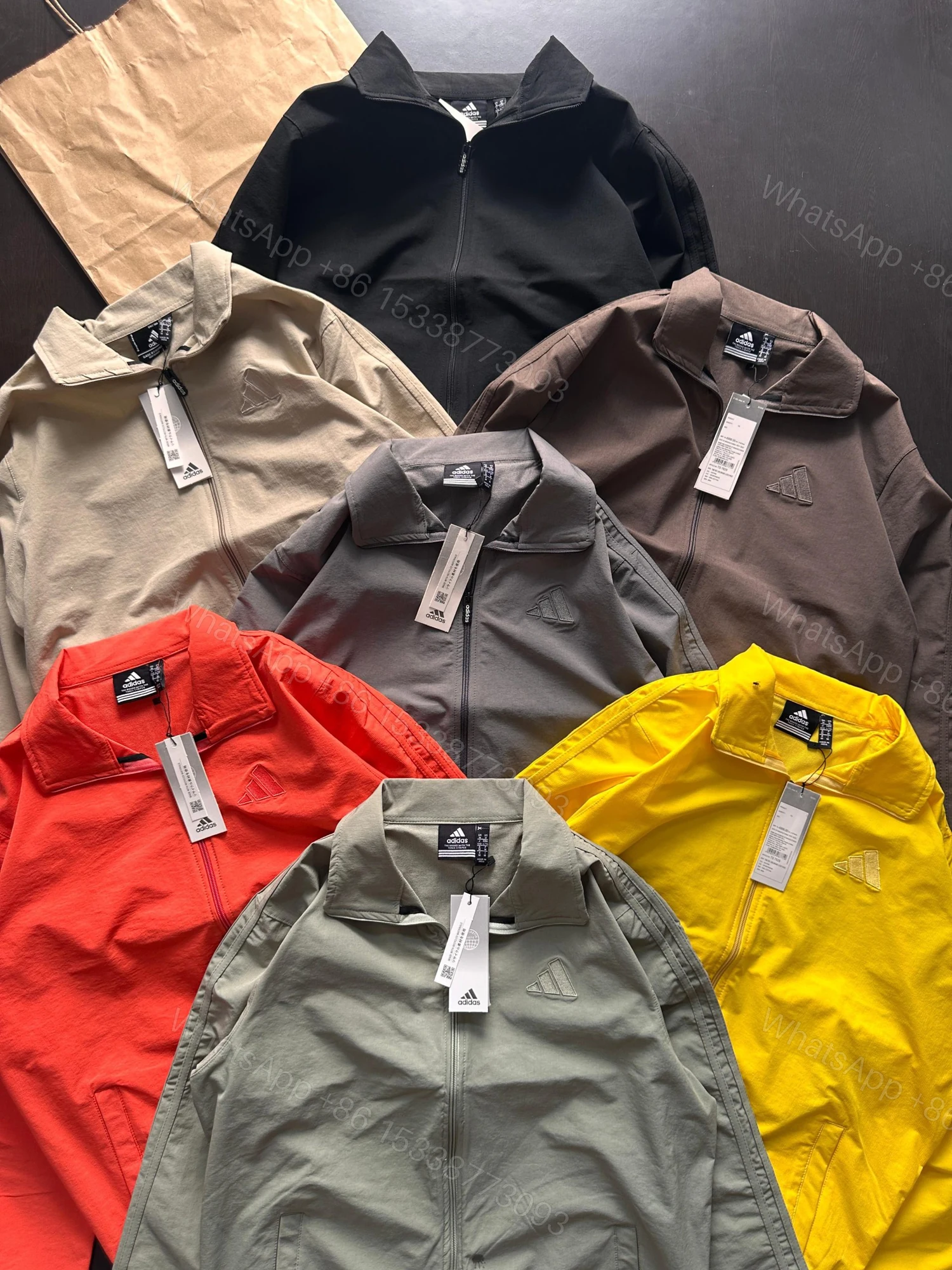 FIRST COPY ADIDAS FABRIC- Nylon crush terry — view 1