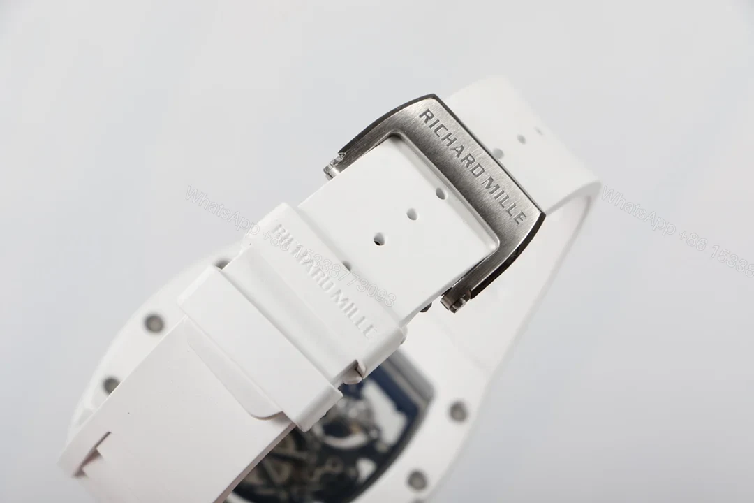 View 8 of Richard Mille RM055 Ceramic RMUL2 White Shock Absorber Super Configuration RM055-RMUL2-CERAMIC-WHITE-SHOCK