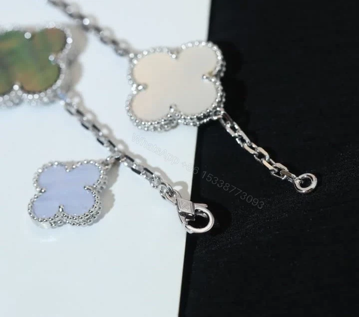 View 5 of Van Cleef Magic Alhambra 5-Motif Bracelet 9068