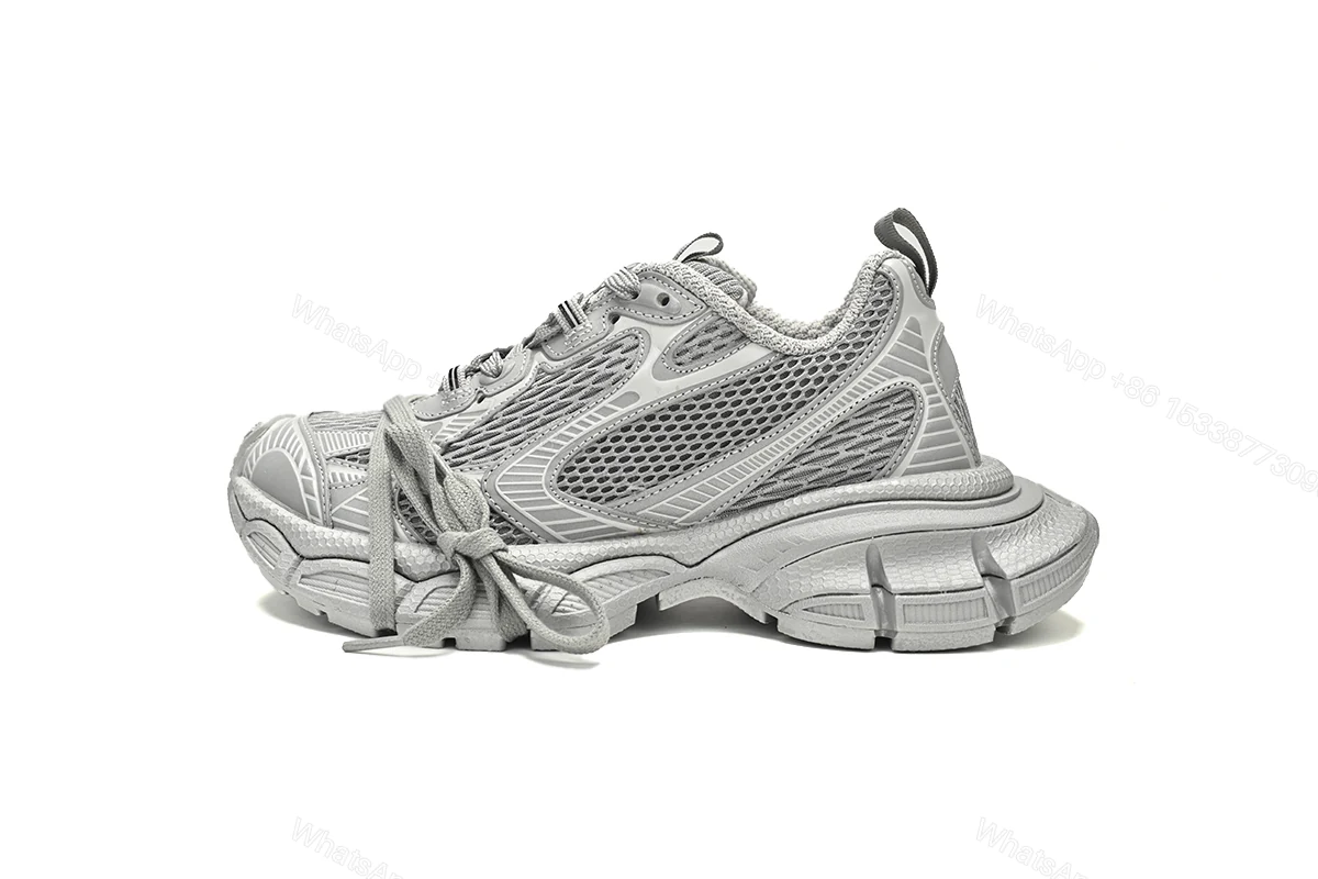 View 9 of Balenciaga 3XL Silver Light Gray 734731 W3XLR 1281