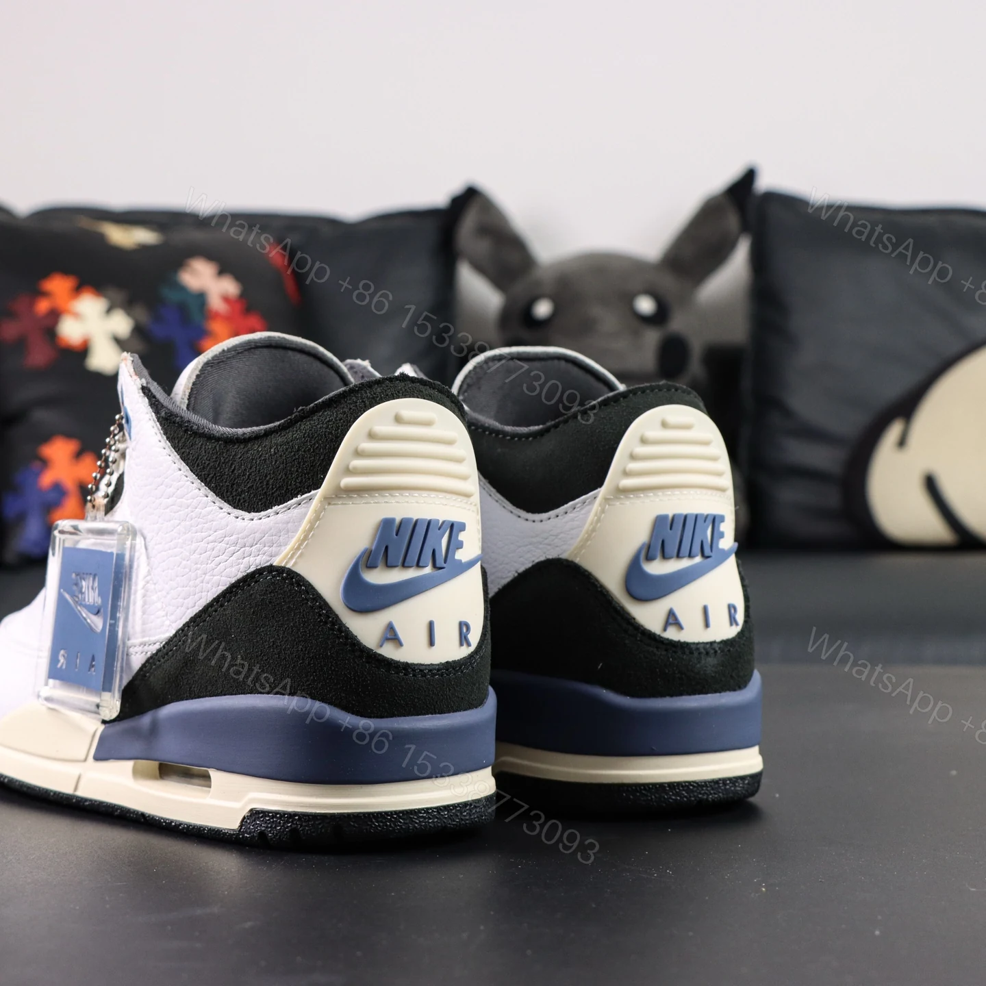 View 5 of A Ma Maniére x Jordan Air Jordan 3 “Diffused Blue”