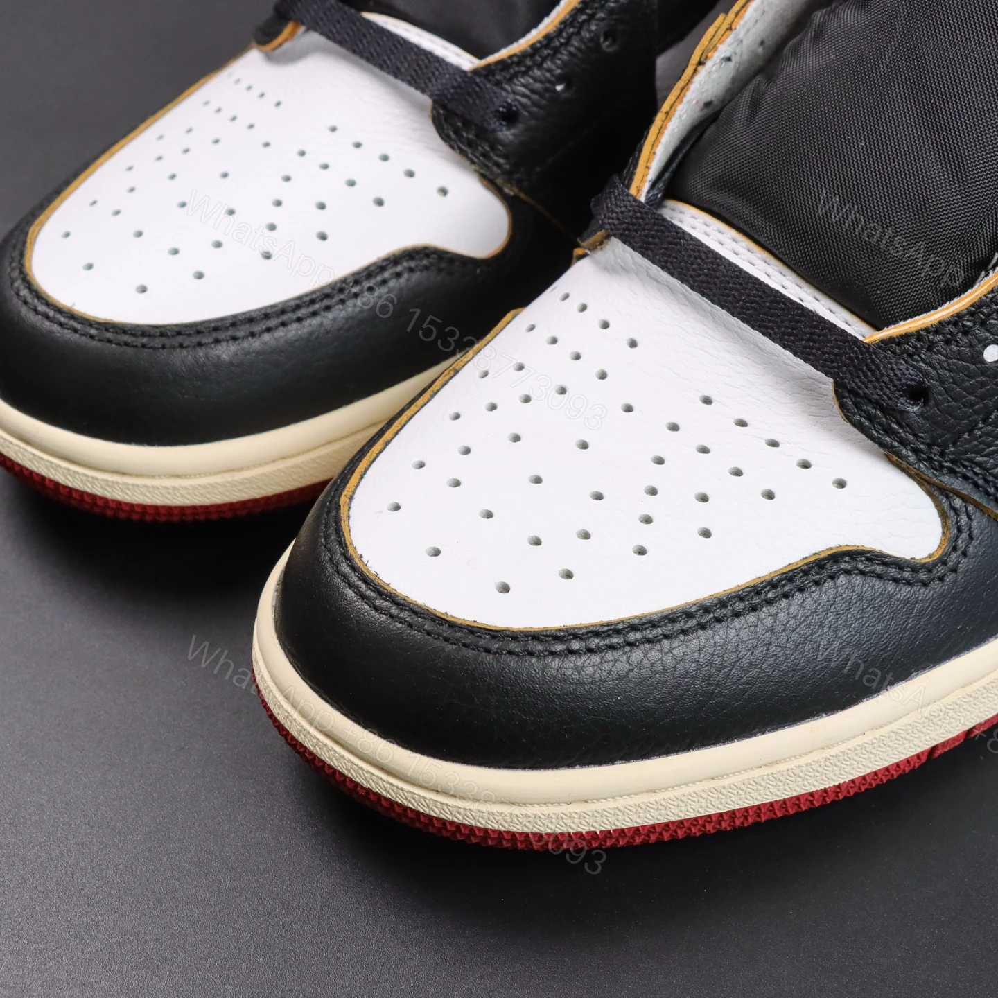 View 5 of Jordan 1 Retro High Union Los Angeles Black Toe