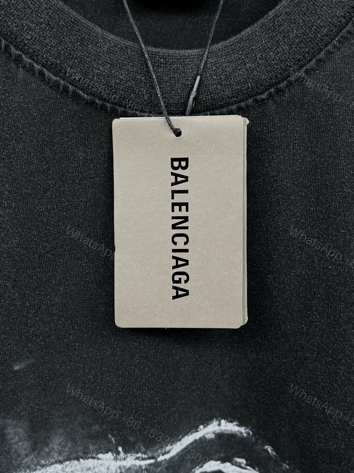 View 4 of Balenciaga Clothes Medium Fit T-shirt