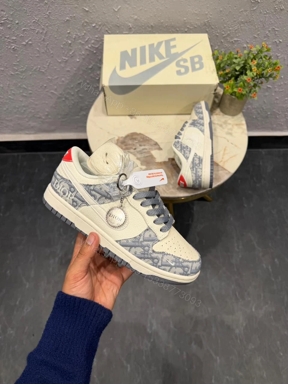 View 7 of First Copy Nike SB Dunk Dior 2025 Shoes