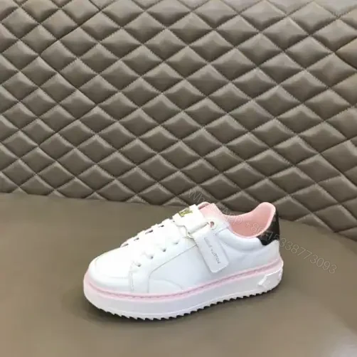 View 6 of LOUIS VUITTON TIME OUT SNEAKER IN WHITE AND PINK – LSVT364
