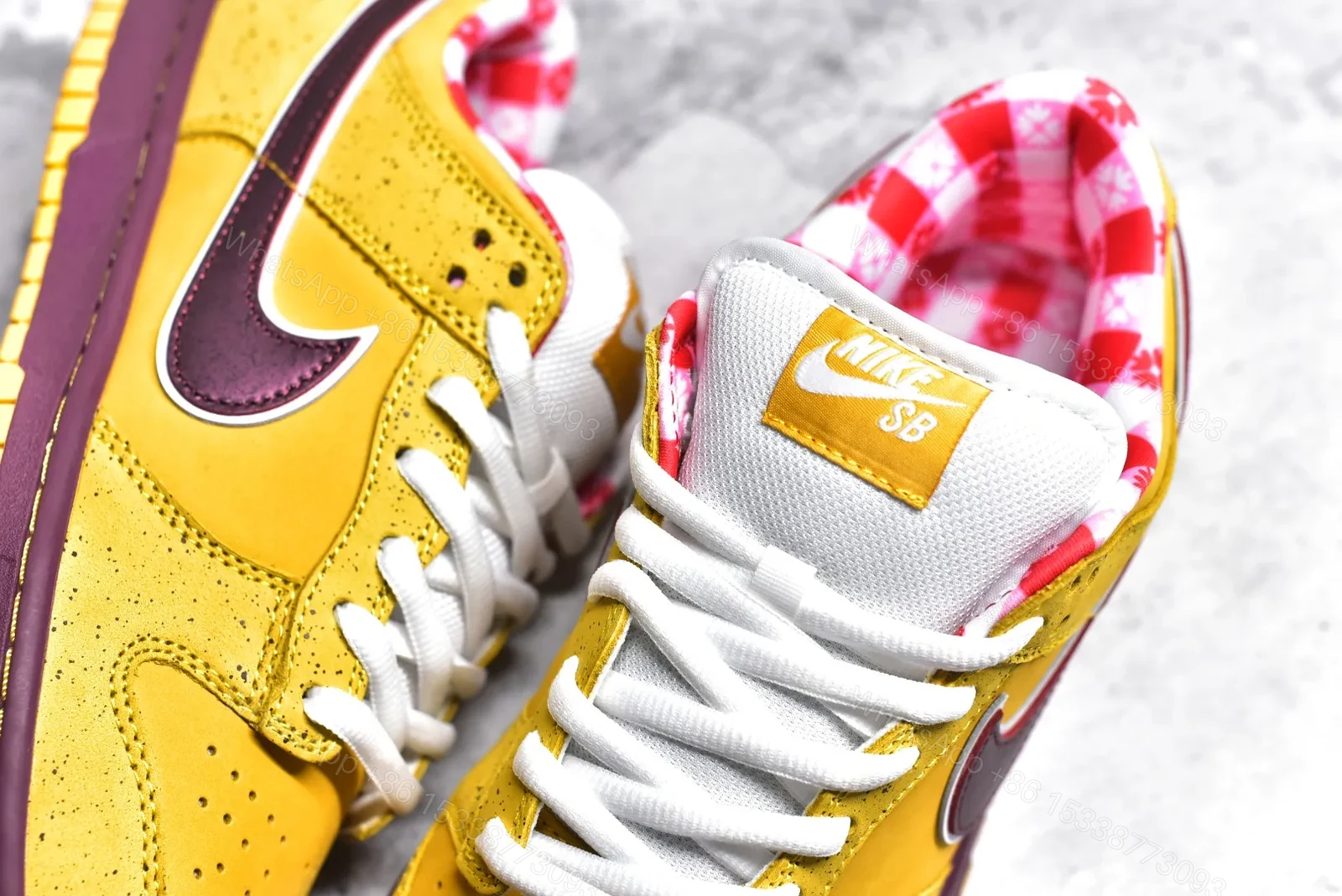 View 5 of Nike Dunk SB Low Yellow Lobster Replica