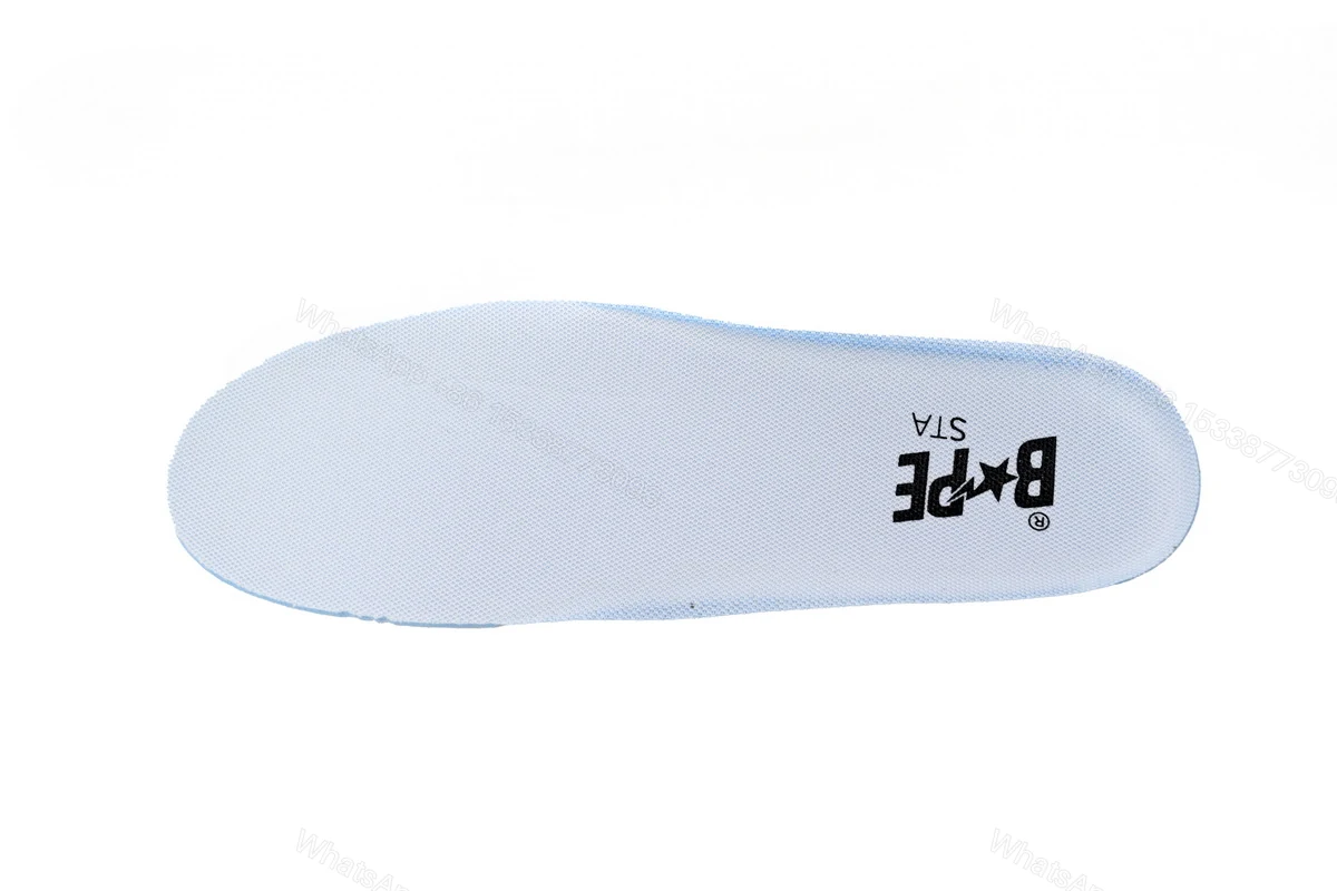 View 9 of Cheap Fake BapeSta A Bathing Ape Low Lnk Blue Mirror Surface 1H20 191 046