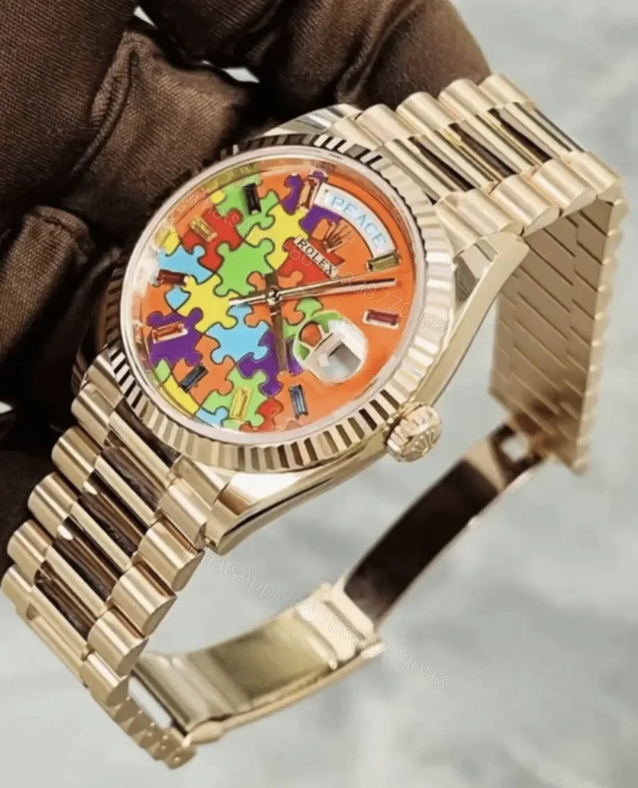 View 4 of The new Rolex Replica Oyster Perpetual Day-Date ( Love )