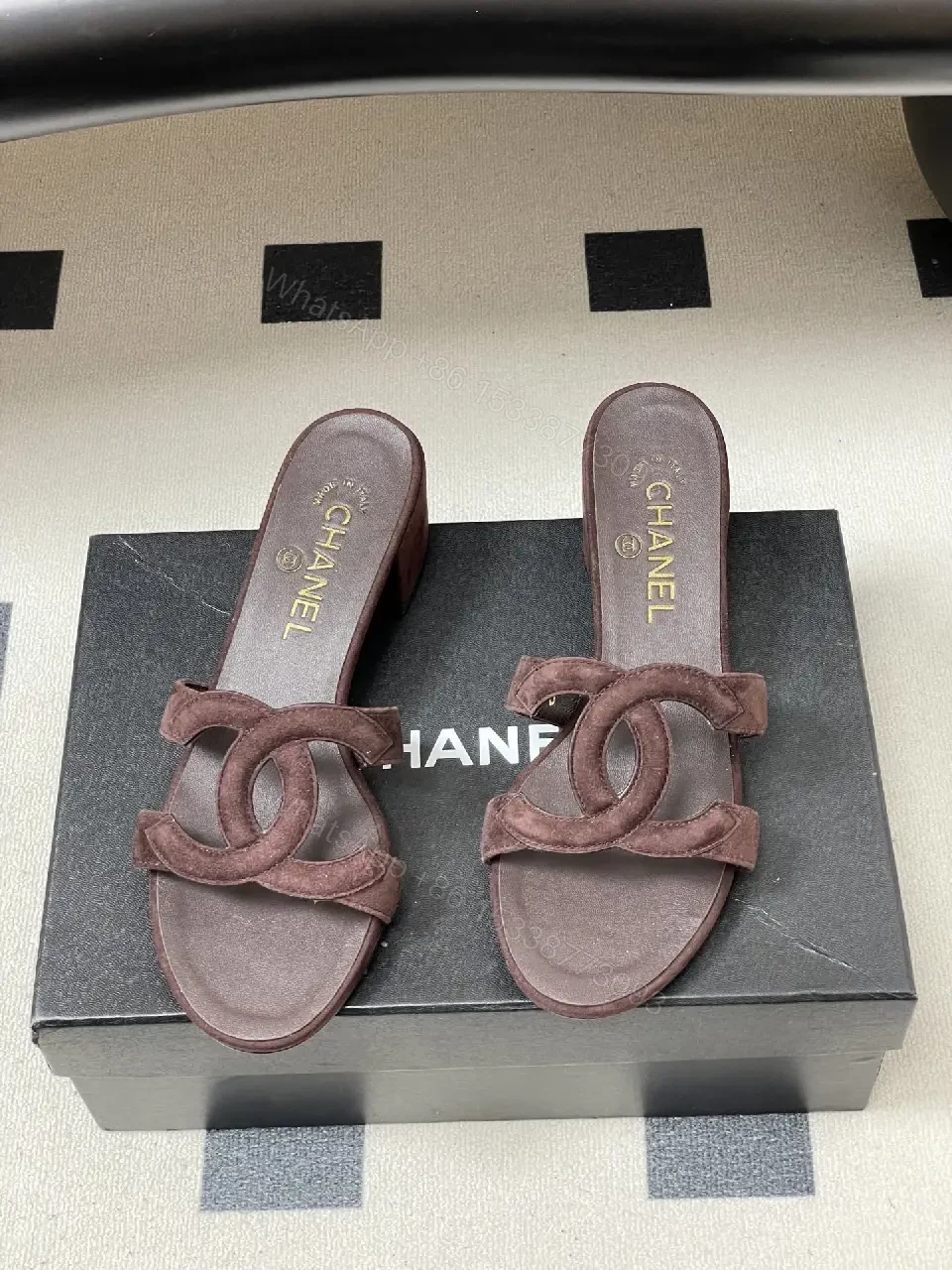 View 10 of Suede Block-Heel Sandals: Subtle Luxury, All-Day Comfort