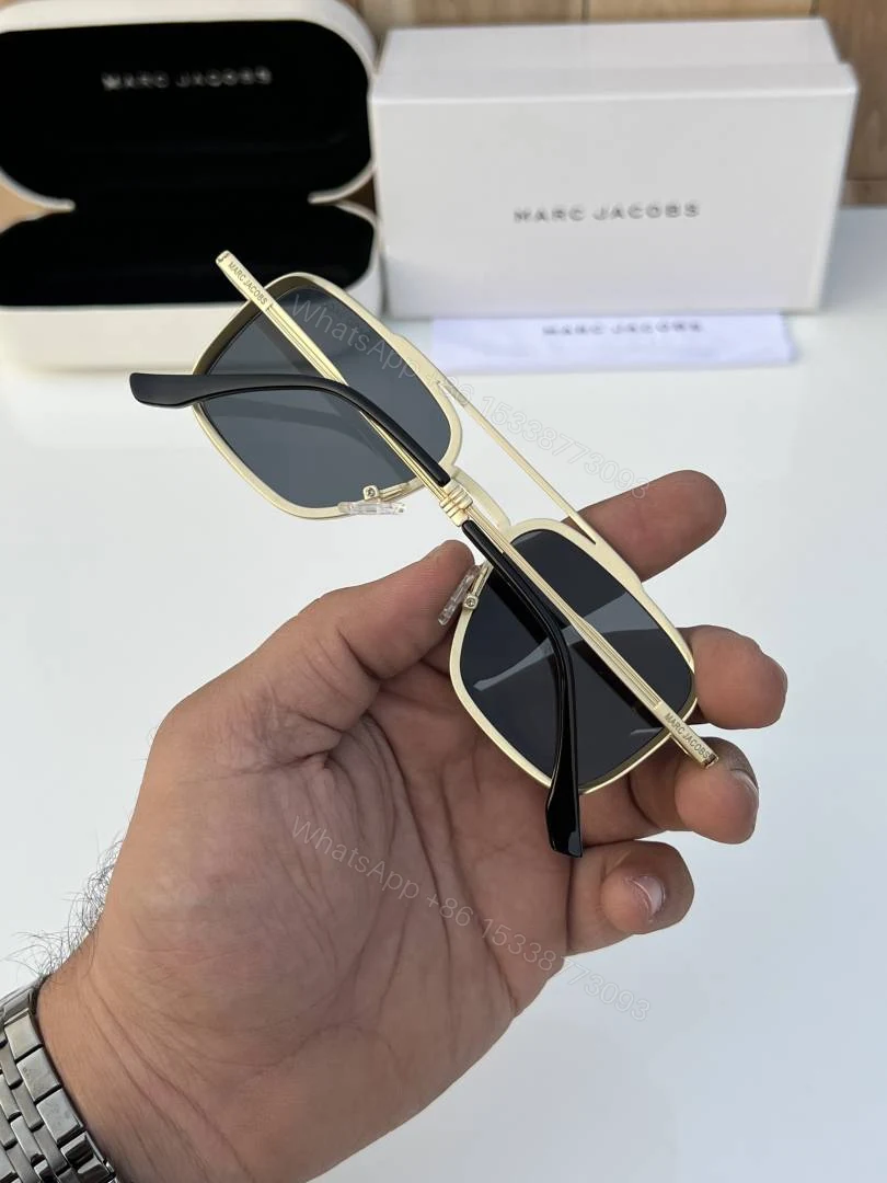 View 5 of First Copy Marc Jacobs 504 Gold Black Luxury Designer Glasse