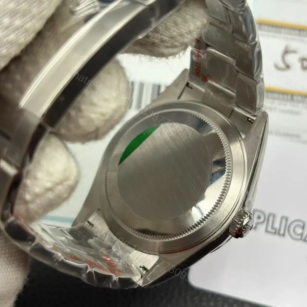 View 9 of Rolex Sky-Dweller Blue Dial Stainless Steel 326934-0003 Oyster Replica