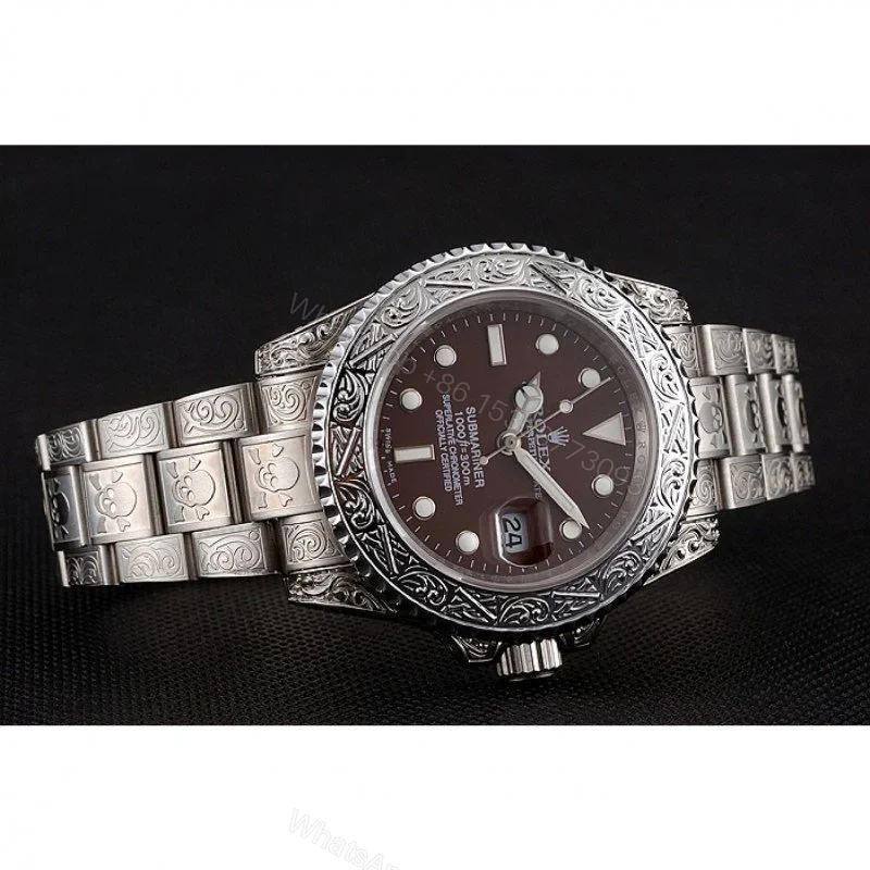 View 4 of Superclone Rolex Submariner Brown Dial 1454092