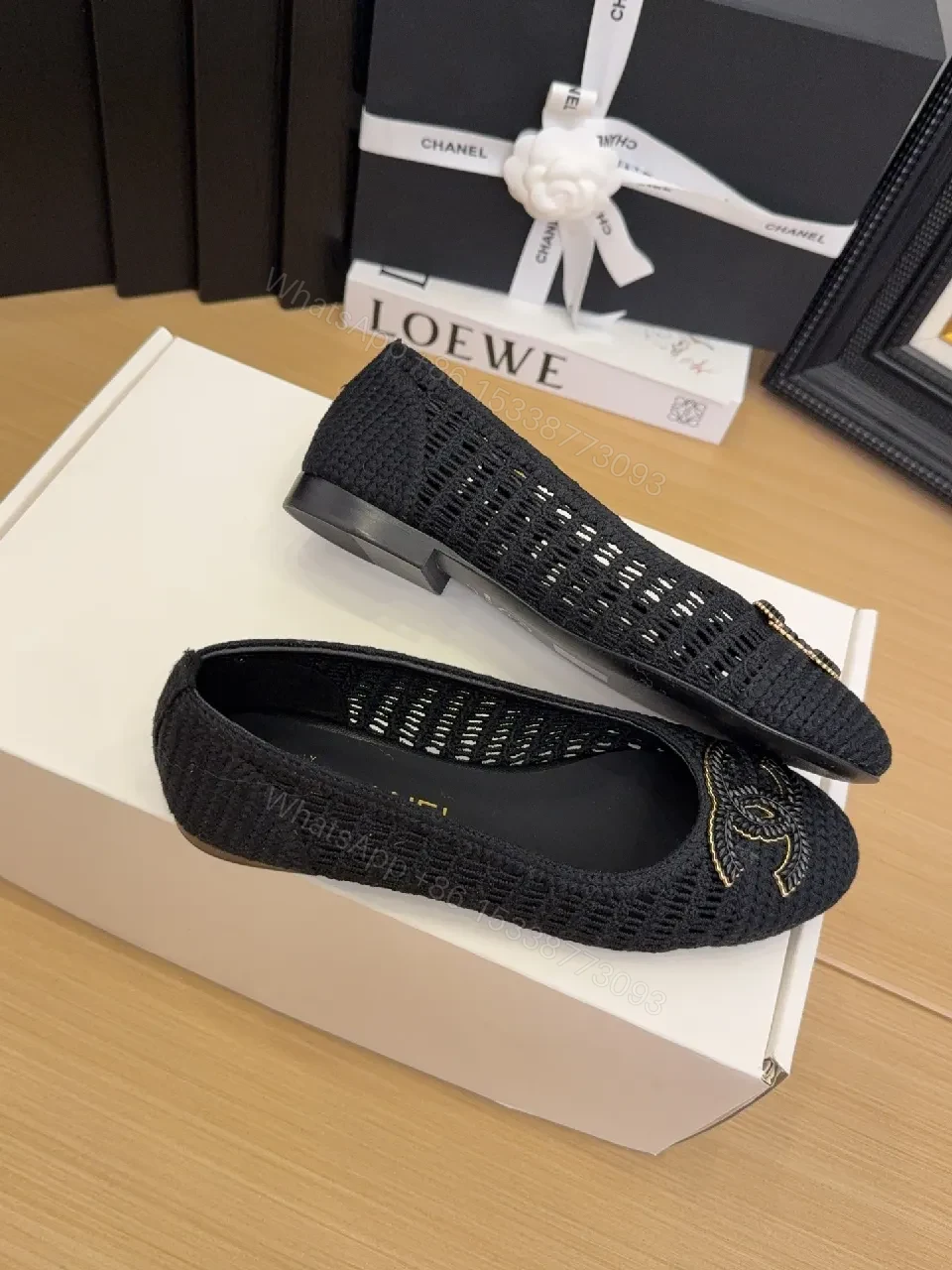 View 9 of Knit Loafer with Signature Motif — Elegant Everyday Comfort