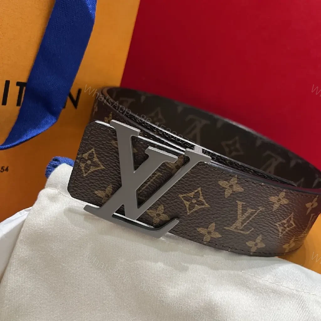 View 7 of Monogramed Leather Belt: Subtle Luxury, Everyday Elevation