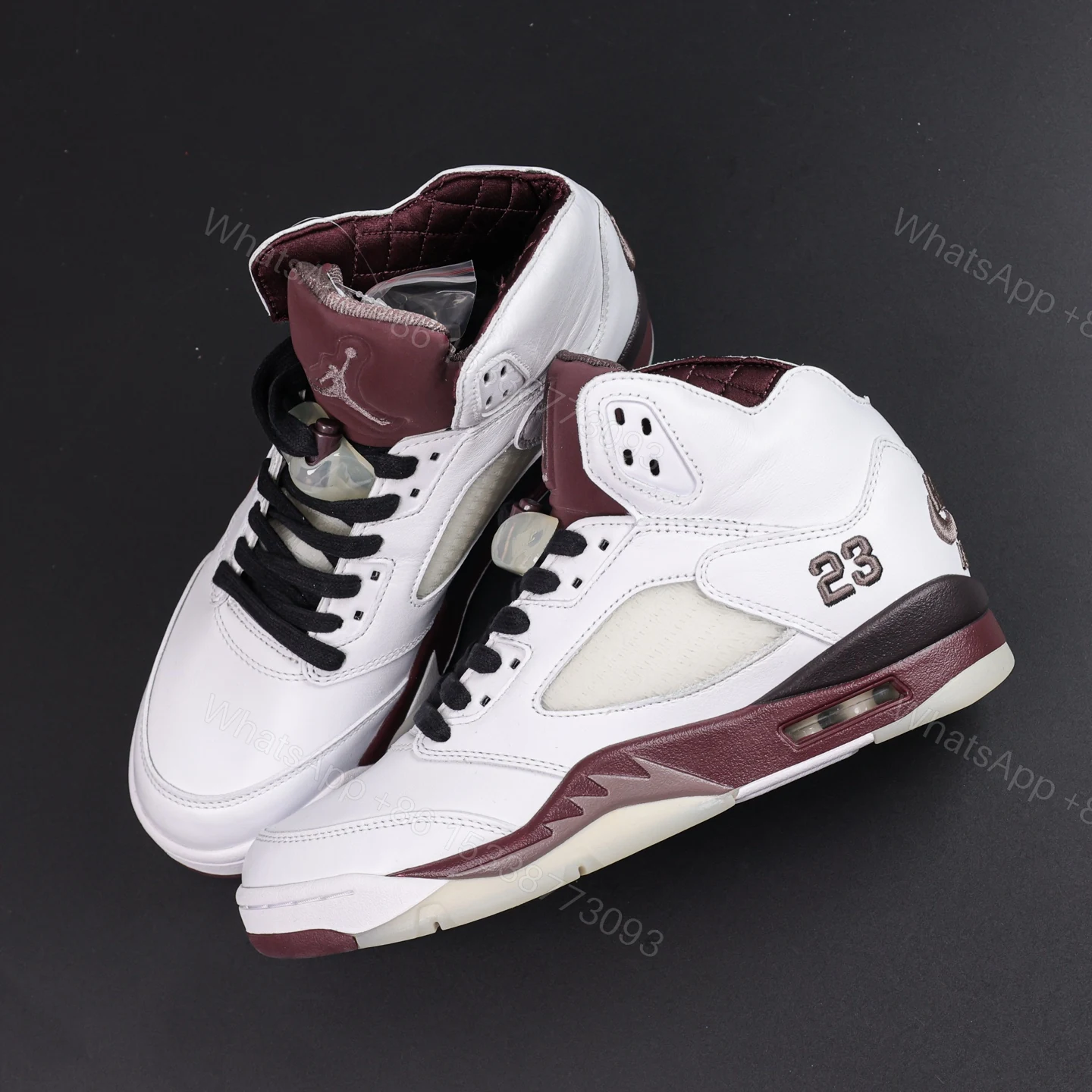 View 7 of A Ma Maniere x Jordan 5 Burgundy Crush​