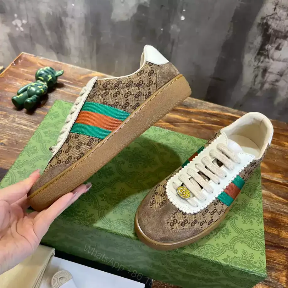 View 3 of GUCCI G47 WITH WEB SNEAKER – GC191
