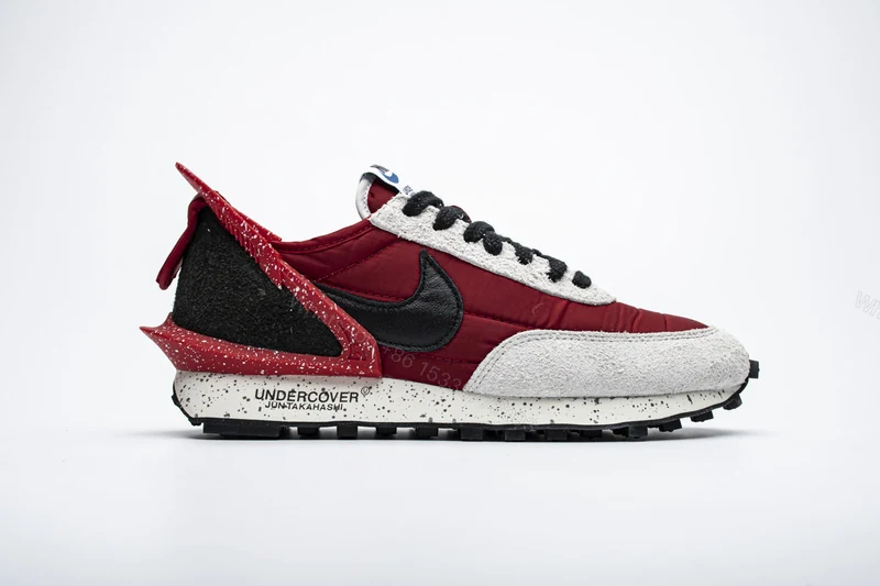 View 2 of Undercover x Nike Waffle Dbreak University Red CJ3295-600