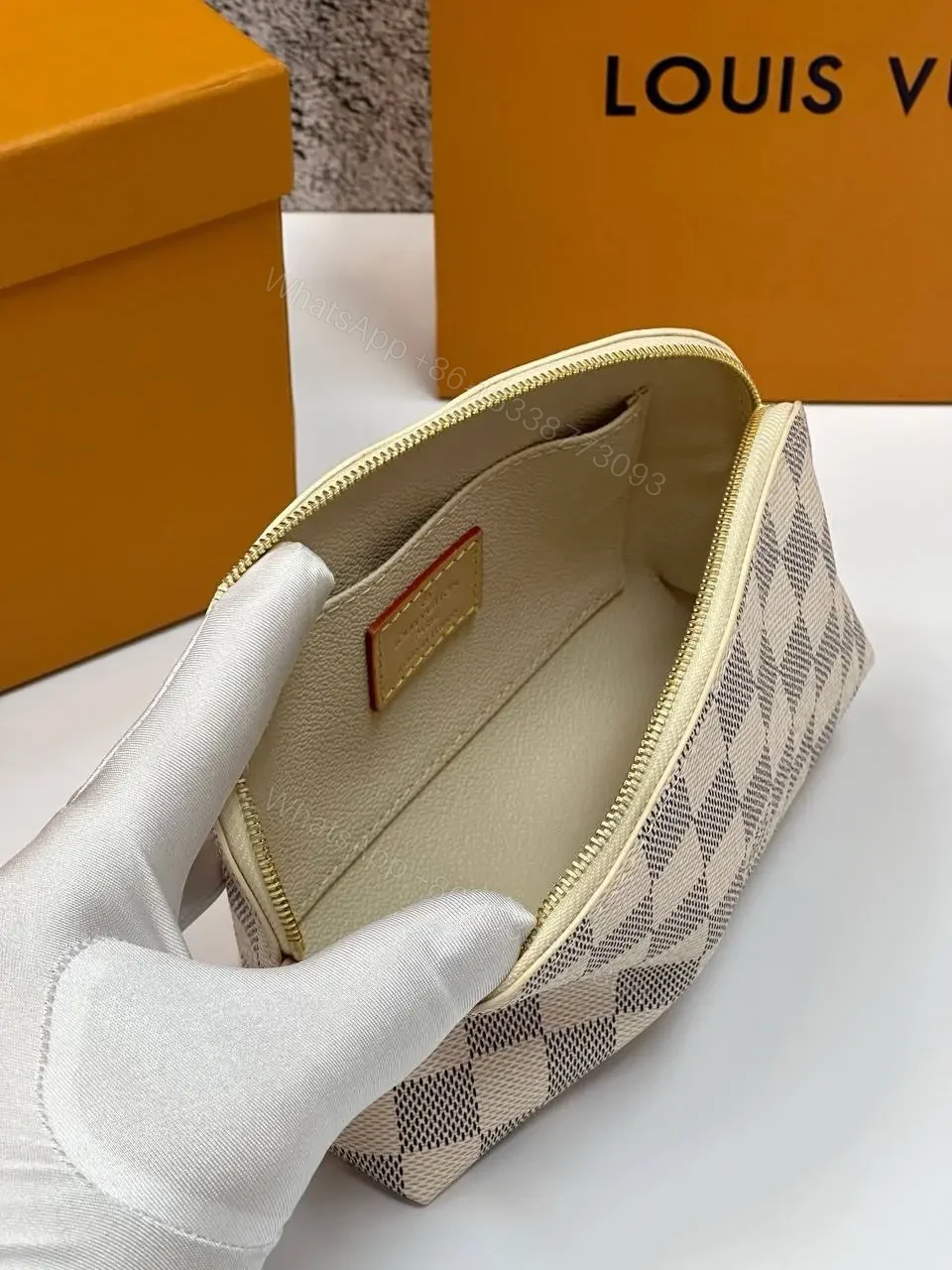 View 4 of Louis Vuitton Pochette Cosmetic pouch MM